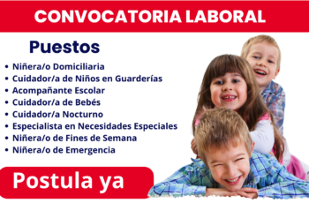 Ofertas de Empleo en el Cuidado Infantil: Diversas Posiciones Disponibles